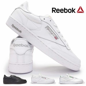 リーボック クラブ シー 85 メンズ レディース スニーカー レザー ユニセックス モノトーン クラシック Reebok CLUB C85