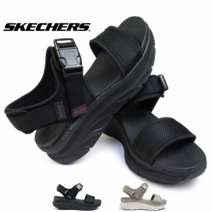 スケッチャーズ レディース サンダル 119824 デラックスウォーカー 軽量 厚底 スポーツサンダル  SKECHERS DLUX WALKER-DAILY OUTING