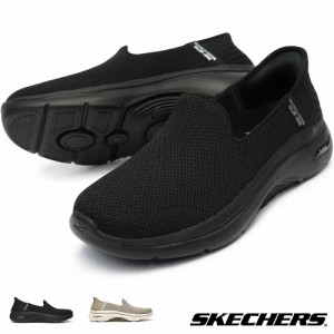 スケッチャーズ スリップインズ レディース 125315 ゴーウォークアーチフィット2.0 スリッポン 紐なし SKECHERS GO WALK ARCH FIT2.0-DEL