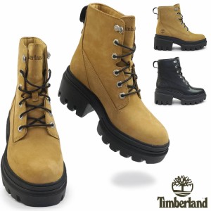 ティンバーランド レディース ブーツ エヴァーリー シックスインチ レースアップ ワークブーツ Timberland EVERLEIGH 6 IN LACE UP