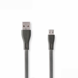 REMAX スマホ microUSB 充電 転送ケーブル リマックス 2.1A 1.0m Full Speed Pro data cable ターニッシュ RC-090m