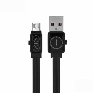 REMAX スマホ microUSB 充電 転送ケーブル リマックス 2.4A 1.0m WATCH DATA CABLE ブラック RC-113m 