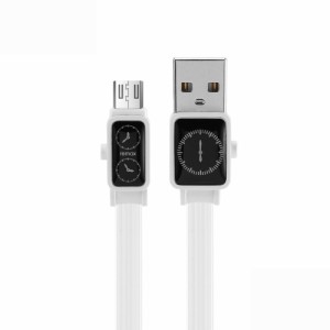 REMAX スマホ microUSB 充電 転送ケーブル リマックス 2.4A 1.0m WATCH DATA CABLE ホワイト RC-113m 