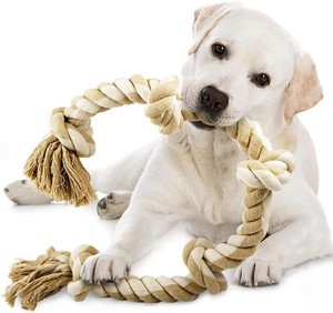 PETIFINE 犬 おもちゃ ロープ 噛むおもちゃ 歯磨き ストレス発散 丈夫 中型犬 大型犬