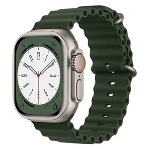 APPLE WATCH バンド オーシャンバンド APPLE WATCH ULTRA バンド 49MM/45MM/44MM/42MM 41MM/40MM/38MM 軽量 耐食性 強靭 金属製バックル 