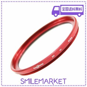 ZEROPORT JAPAN レンズ保護用フィルター マルチコート MC-UVフィルター ドレスアップフィルター 40.5MM RED FBWZPJ405