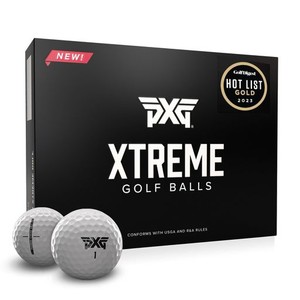 PXG(ピーエックスジー) ゴルフボール PXG XTREME PREMIUM GOLF BALLS 1ダース（12個入）ホワイト