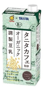 マルサン タニタ カフェ監修 オーガニック 調製豆乳 1000ML×6本