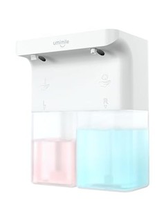 UMIMILEユミマイル ソープディスペンサー 泡 液体 自動 ダブルヘッド 600ML ハンドソープ 食器洗剤 手洗い 壁掛け可能 IPX4防水 キッチン