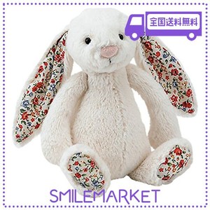 JELLYCAT(ジェリーキャット) ブロッサム バシュフル バニー M ぬいぐるみ ウサギ 座高20CM クリーム