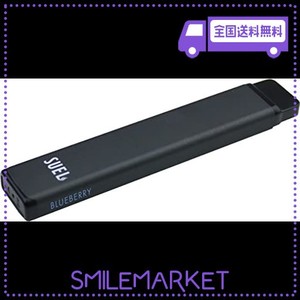 SUEL(スエル) 使い捨て 電子タバコ VAPE ミニシーシャ ニコチン タール ゼロ (ブルーベリー)