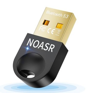 【業界トップクラスBLUETOOTH5.3技術&ドライバー不要】NOASR BLUETOOTHアダプタ レシーバー USB 超低遅延 小型 簡単な操作 最大通信距離2