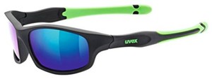 UVEX(ウベックス) スポーツサングラス 子供用 UV400 ミラーレンズ フレキシブルフレーム ヘッドバンド付属 SPORTSTYLE 507