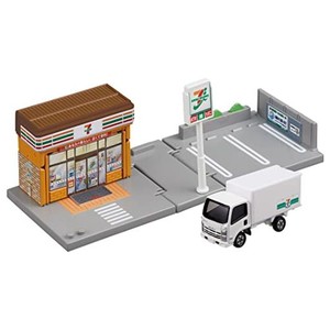 タカラトミー 『 トミカ トミカタウン セブン-イレブン (トミカ付き) 』 ミニカー 車 おもちゃ 3歳以上 玩具安全基準合格 STマーク認証 T