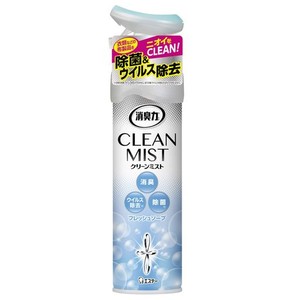 消臭力 クリーンミスト 部屋用 フレッシュソープ 280ML 部屋 空間 布 衣類用 消臭 芳香剤 除菌 消臭スプレー