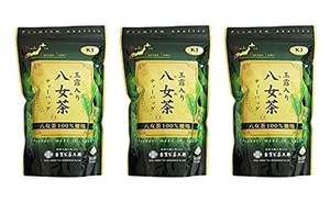 古賀製茶本舗 玉露入り八女茶 八女茶100%使用 ティーバッグ 250G（5G×50袋）× 3個セット