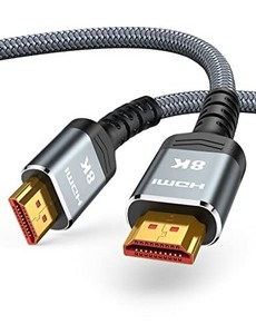 SNOWKIDS 8K HDMI ケーブル 2M [PS4 PS5対応] HDMI 2.1 規格 8K@60HZ 4K@120HZ/144HZ HDMI ケーブル2.1 超高速 UHD 48GBPS EARC DYNAMICH