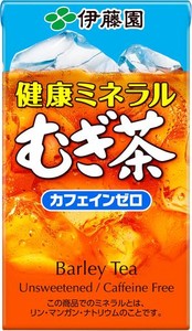 伊藤園 健康ミネラルむぎ茶 紙パック 125ML×18本