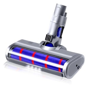 ダイソン V6 互換 LED ソフトローラークリーナーヘッド DYSON DC61 DC62 ライト付き