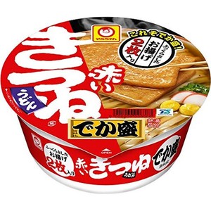 マルちゃん 赤いきつねうどん でか盛 東 ( 136G ×12個 ) カップ麺 うどん ( あげ2枚 入り / 関東風だし ) カップうどん 大盛り 箱買い 