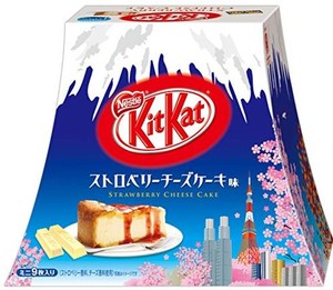 ネスレ日本 キットカット ミニ ストロベリーチーズケーキ味 富士山パック 9枚