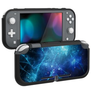 PLAYVITAL SWITCHLITEに対応するカスタム保護ケース(ソフト)、SWITCH LITEに対応用ケースカバー(ソフト)【ブルーネビュラ】