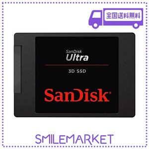 SANDISK サンディスク 内蔵 SSD 2.5インチ / SSD ULTRA 3D 500GB SATA3.0 / SDSSDH3-500G-G25