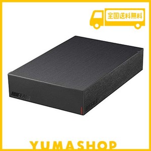 バッファロー USB3.2(GEN.1)対応外付けHDD 6TB ブラック HD-LE6U3-BB