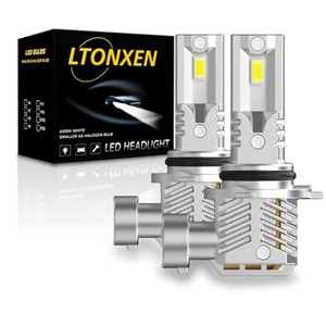 LTONXEN LEDヘッドライトHB4 フォグランプ 新車検対応 ホワイト 爆光 ミニサイズ 一体型 ファンレス 純正交換 加工不要 無極性 DC 9-16V 