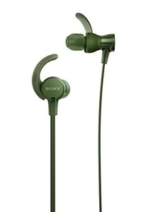 ソニー イヤホン 重低音モデル mdr-xb510as : 防水/スポーツ向け リモコン・マイク付き グリーン mdr-xb510as g