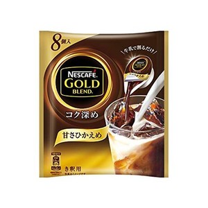 ネスカフェ ゴールドブレンド コク深め ポーション 甘さひかえめ 8個×24袋セット