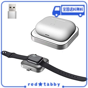 APPLE WATCH充電器 、AIRPODS充電器 携帯式 WATCH/AIRPODS ２IN 1 IWATCH充電器、IWATCH8/7/6/5/4/3/2/1 / SEと互換性 2IN 1充電ドック、