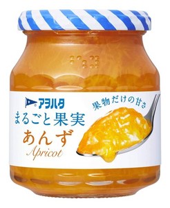 キユーピー アヲハタ 砂糖不使用 250G まるごと果実 あんず