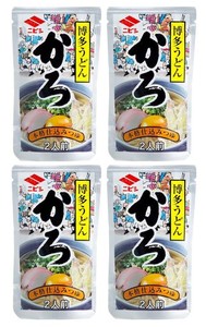 ニビシ醤油 博多うどんかろ 80G×4袋