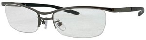 [FACE TRICK GLASSES] カッコいい老眼鏡メタルナイロール UV400クリア防曇加工老眼鏡レンズ/ブルーライトカット鯖江メーカー高性能レンズ