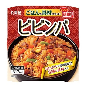 丸美屋 レンジで簡単! ビビンバ ごはん付き 254G×6個