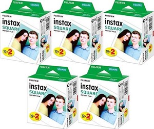 【100枚セット】FUJI FILM チェキフィルム スクエア INSTAX SQUARE インスタックススクエア