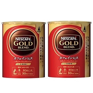 ネスカフェ ゴールドブレンド カフェインレス エコ&システムパック (詰め替え用) 60G×2個