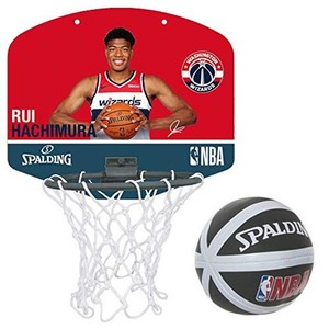 SPALDING(スポルディング) バスケットボール バスケット ボール ゴール 家庭用ゴール NBA 公認 マイクロミニボード ルイ ハチムラ 77-677