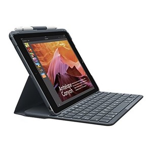 ロジクール ipad用 キーボード ik1053bk ブラック bluetooth キーボード一体型ケース ipad 第5世代及び第6世代対応 電池寿命最大4年間 sl