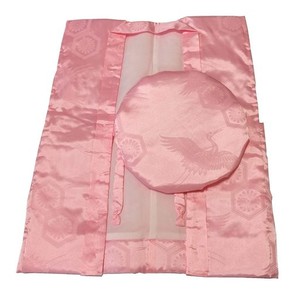 [着物ファン] ちゃんちゃんこセット ピンク 百寿祝い 長寿祝着 桃（ピンク）リンズ ピンクのちゃんちゃんこ 日本製 両親 感謝の気持ち 敬