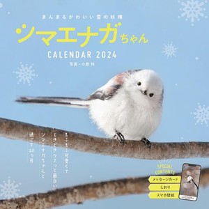 【購入者限定特典付き】まんまるかわいい雪の妖精 シマエナガちゃん CALENDAR 2024(「かわいいシマエナガちゃんのスマホ壁紙」データ配信