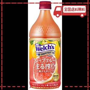 アサヒ飲料 WELCH’S(ウェルチ) ピンクグレープフルーツ100 800G×8本