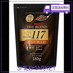 UCC ザ・ブレンド 117 インスタントコーヒー 袋 180G 【詰め替え】