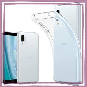 シャープAQUOS SENSE3 PLUS SHV46 サウンド SH-RM11 / SOFTBANK (アクオス センススリー プラス) AU 楽天モバイル 対応 ソフトケース カ