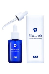 ホワイトニングジェル 薬用 医薬部外品 PIKATOOTH (ピカトゥース) 歯磨きジェル ホワイトニング 口臭ケア ホームホワイトニング 30G (1本