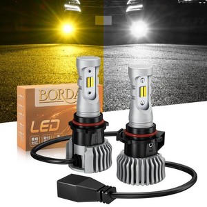 【2色メモリー機能付き】BORDAN PSX26W LED フォグランプ 2色切替 爆光 ハイエース フォグランプ 200系 3型 4型 5型 6型 ホワイト/イエロ