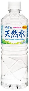 サンガリア 伊賀の天然水 600ML ×24本