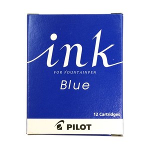 パイロット 万年筆カートリッジ INK ブルー 12本 IRF12SL