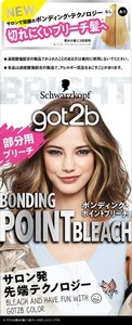 シュワルツコフ 【GOT2B】 ボンディング・ポイントブリーチ(インナーカラー / イヤリングカラー) 医薬部外品